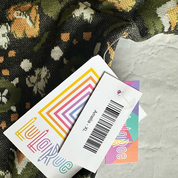 BNWT LuLaRoe Amelia Dress XL - Picture 6 of 9